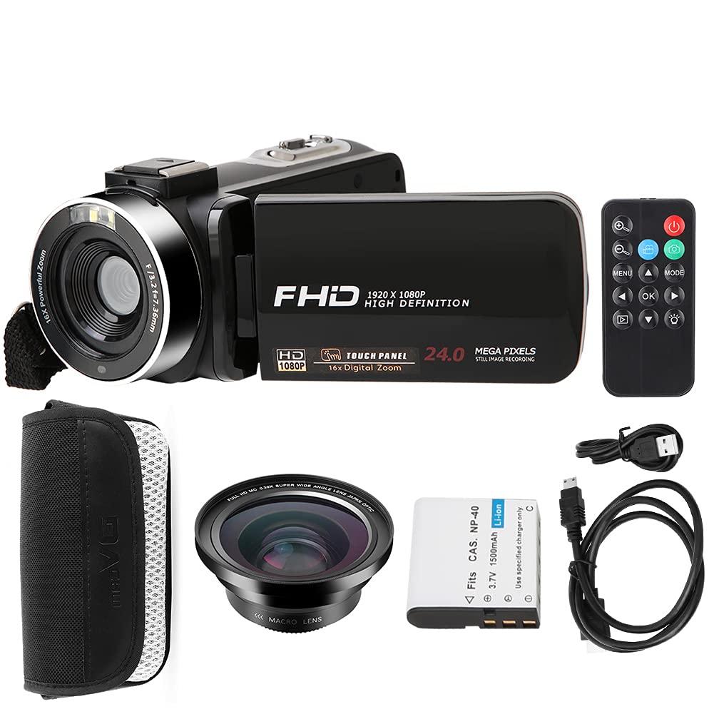 1080P フルHD フルハイビジョン　ビデオカメラ  タッチスクリーン Amazon | ORDRO B320 ビデオカメラ 1080P 30 FPS レコーダ フル